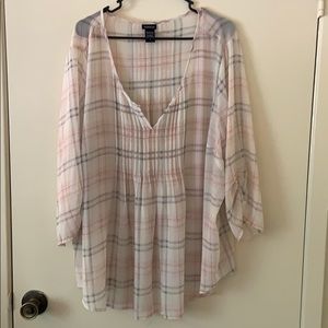 Sheer Chiffon Shirt